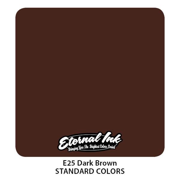 Eternal Ink Dark Brown - Tattoo Ink - Mithra Tattoo Supplies Canada