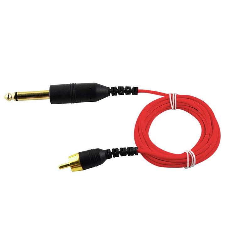 FYT Premium Gold Plated RCA Cable - 8FT - Power Supplies & Accessory - Mithra Tattoo Supplies Canada