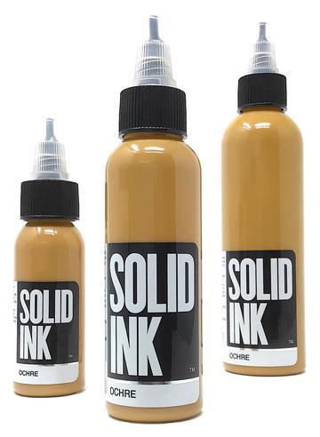 Solid Ink Ochre - Tattoo Ink - Mithra Tattoo Supplies Canada