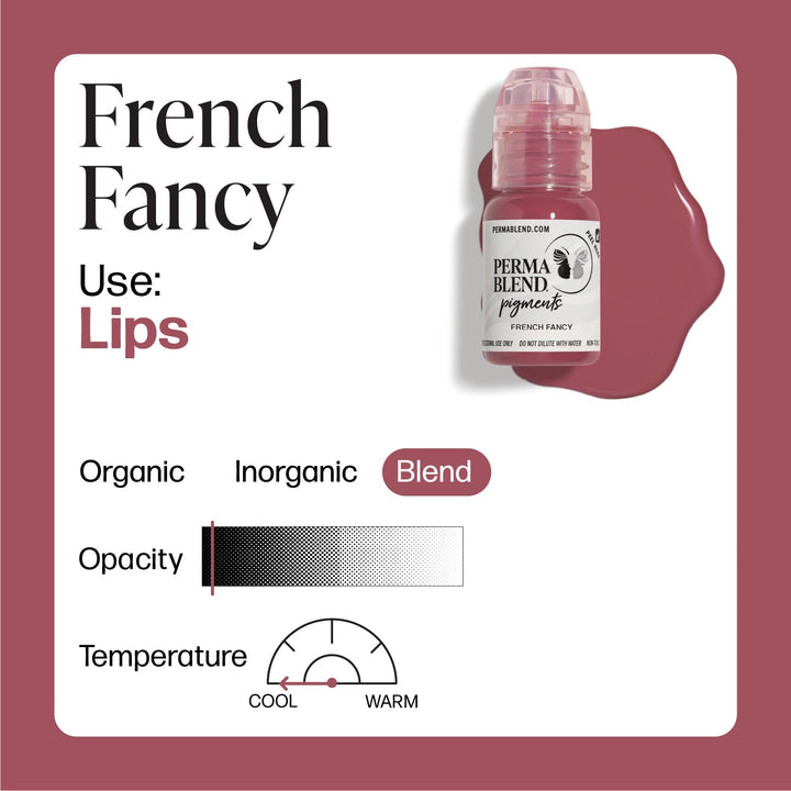 Perma Blend Sweet Lip French Fancy - PMU Pigments - Mithra Tattoo Supplies Canada